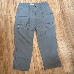 Columbia convertable hiking cargo pants